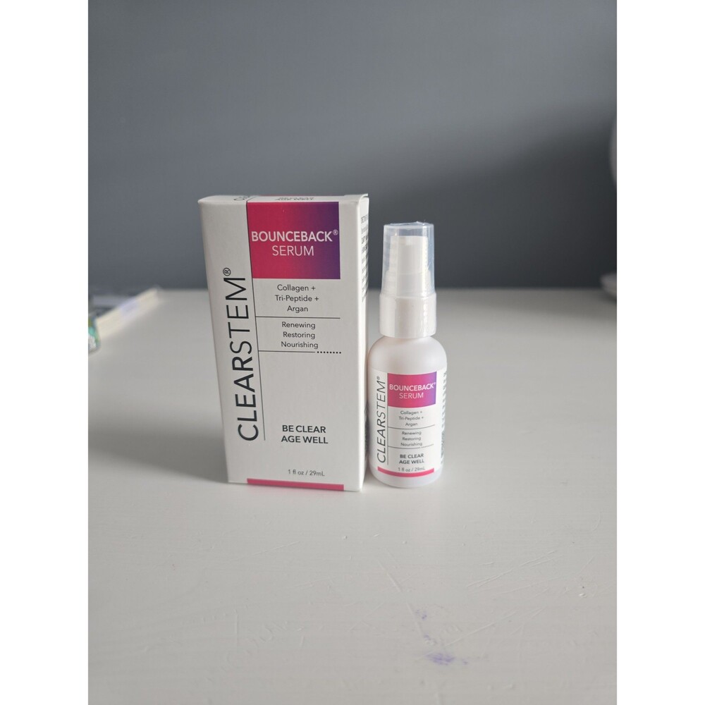 CLEARSTEM Bounceback Serum Full Size NEW